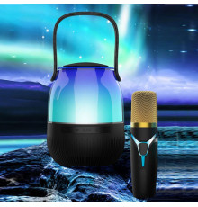Bluetooth-колонка з RGB підсвічуванням, мікрофон