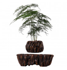 Магнітний левітаційний горщик для рослин HCNT Magnetic Levitating Pot Brown ( )