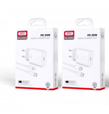 СЗУ XO TYPE-C fast charger with Lightning cable