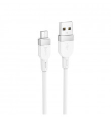 Кабель HOCO Energy silicone charging data cable ) White ( )