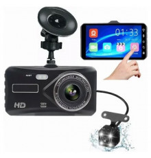 Автомобільний відеореєстратор, LCD '', TOUCH SCREEN, камери, Full HD, метал. Корпус