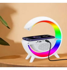 Настільний світильник-нічник з Bluetooth-колонкою, RGB-підсвічуванням та білим шумом