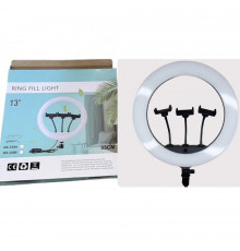 Кільцева світлодіодна лампа Ring Fill Light см з тримачем для телефону, Вт