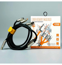 Data Cable High speed transmission Micro, Lightning, Type-C.