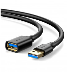 Подовжувач UGREEN USB. Extension Male Cable (Black) ( ) ( )