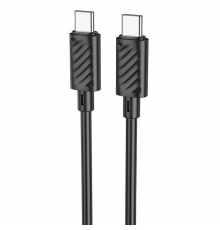 Кабель HOCO Gratified charging data cable for Type-C to Type-C Black ( )