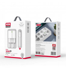 СЗУ XO PD lamp display fast Charge with Type-C