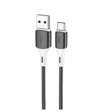Кабель Wibrand Mamba Type-C silicone charging data cable Black (WI. )