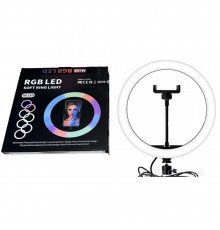 Кільцева світлодіодна RGB лампа см з тримачем для смартфона