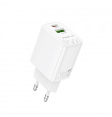 Мережевий зарядний пристрій BOROFONE Fuente. charger (EU) White ( )