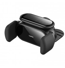 Автотримач для телефона Baseus Steel Cannon pro Solar Electric Car Mount Black ( )