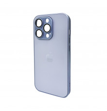 Чохол для смартфона AG Glass Matt Frame Color Logo for Apple iPhone Pro Sierra Blue ( )