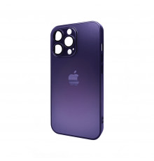 Чохол для смартфона AG Glass Matt Frame Color Logo for Apple iPhone Pro Deep Purple ( )