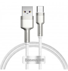 Кабель Baseus Cafule Series Metal Data Cable USB to Type-C White ( )
