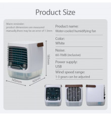 Настільний USB охолоджувач та зволожувач повітря Arctic Air Cooler, міні-кондиціонер для дому