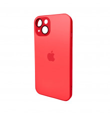 Чохол для смартфона AG Glass Matt Frame Color Logo for Apple iPhone Coke Red ( )