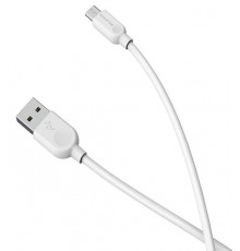 Кабель BOROFONE USB to Micro.,, PVC, TPE connectors, White ( )