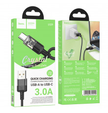 Data Cable Hoco Spirit transparent Type-C.