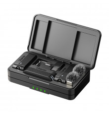 Бездротова мікрофонна система Ulanzi dual-mic, (. ) Black ( )