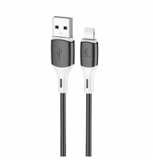 Кабель Wibrand Mamba iP silicone charging data cable Black (WI. )