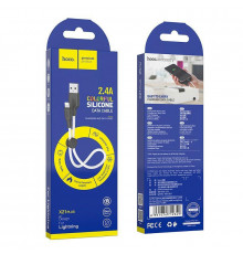 Кабель Hoco Plus Silicone charging cable for Lightning (. )
