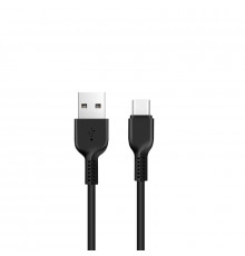 Кабель HOCO USB to Type-C,, PVC, TPE connectors, Black ( )