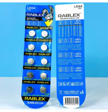 Батарейка Rablex Alkaline E. (10 шт.)
