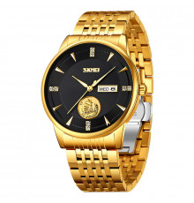 Годинники наручні SKMEI, GOLD/BLACK