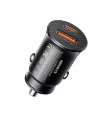 Автомобільний зарядний пристрій REMAX Siya Series PD+QC Multi-compatible Fast Car Charger Black ( )