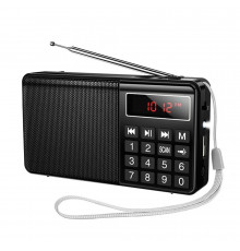 Портативне радіо HOCO Portable radio,, Black ( )