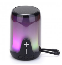 Bluetooth-колонка з RGB ПІДСВІЧУВАННЯМ, speakerphone, радіо, black