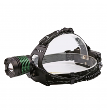 Ліхтар налобний Police, 2х18650, zoom, ЗП microUSB, Box