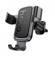 Автотримач для телефона HOCO Vista gravity car holder (air outlet) Black Metal Gray ( )