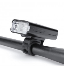 Велоліхтар, ALUMINUM, індикація заряду, Waterproof, аккум., ЗП micro USB