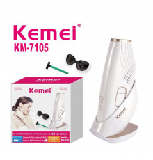 Фотоепілятор Kemei з крижаним охолодженням, домашній IPL епілятор для видалення волосся