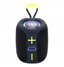 Bluetooth-колонка з RGB ПІДСВІЧУВАННЯМ, speakerphone, радіо, black