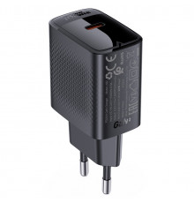 Мережевий зарядний пристрій ACEFAST GaN single USB-C charger Black ( )