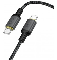 Кабель HOCO Benefit charging data cable C to C Black ( )