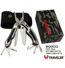 Мультиінструмент (Мультитул) Traveler Deluxe в, см