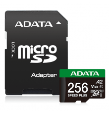 Карта пам'яті microSDXC ( ) A-DATA SPEED PLUS Class ( ) (adapter SD) ( )