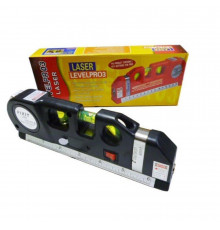 Лазерний рівень будівельний із вбудованою рулеткою Laser Level Pro
