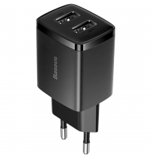 Мережевий зарядний пристрій Baseus Compact Charger. EU Black ( )