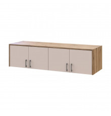 Антресоль Doros Ронді Дуб Артизан/Кашемір 4 ДСП 160х52х41 DRS-011601 (80737833)