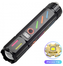 Ліхтар NIGHT VISION FLUORESCENCE WHITE LASER LED, Power Bank,, ЗП Type-C, zoom, Box