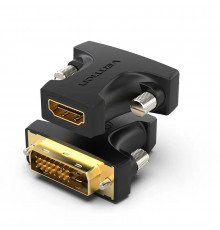Адаптер Vention HDMI Female to DVI ( ) Male Adapter Black ( ) ( )