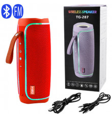 Bluetooth-колонка, lightshow party, speakerphone, радио, red
