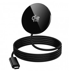 Бездротовий зарядний пристрій HOCO Pro Fast. magnetic wireless fast charger Black ( )