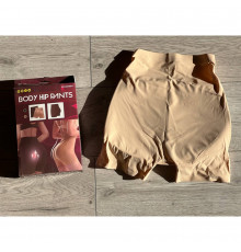Коригуючі безшовні труси-шорти пуш-ап з високим поясом Body Hip Pants, розмір S
