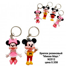 Гумовий брелок для ключів 
