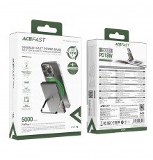 УМБ Power Bank AceFast з бездротовою зарядкою та підставкою